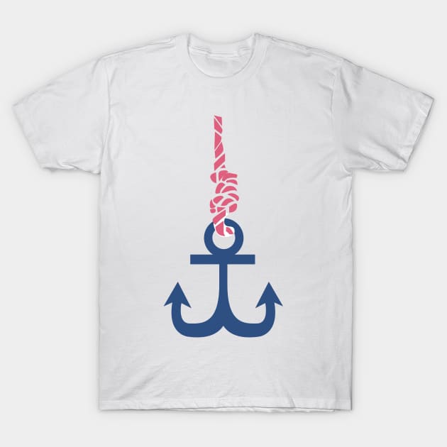 Vintage Anchor T-Shirt by nickemporium1